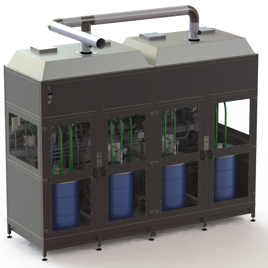 Chemical Mixing & Distribution Skid